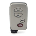 Set of 4 Uncut Smart Key Fob Shell Cases for Toyota 4Runner Prius Camry