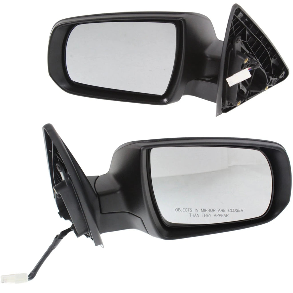 Power Mirrors for Kia Sorento (2011–2013) Textured Black