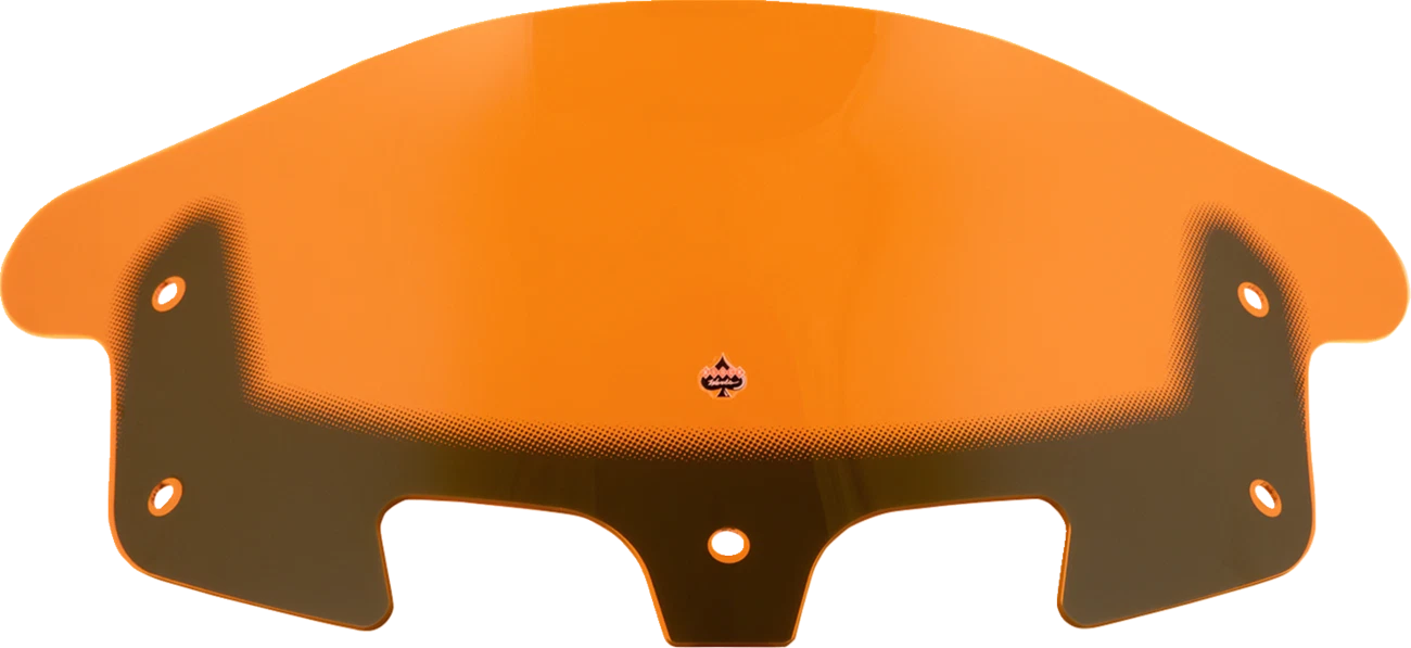 Klock Werks 10" Kolor Flare Windshield for Harley Davidson (2014–2023) - Orange Ice KWW-04-0632