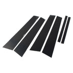 Set of 6 Door Window Pillar Post Trims for BMW 3 Series E90 (2005–2012)