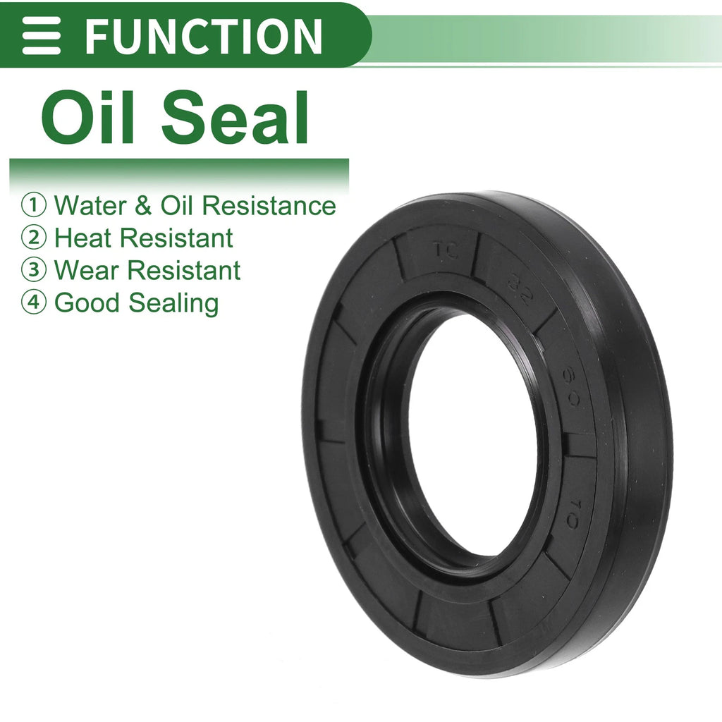 Set of 5 Oil Seal Rotary Shaft Seal NBR Rubber 32x60x10mm