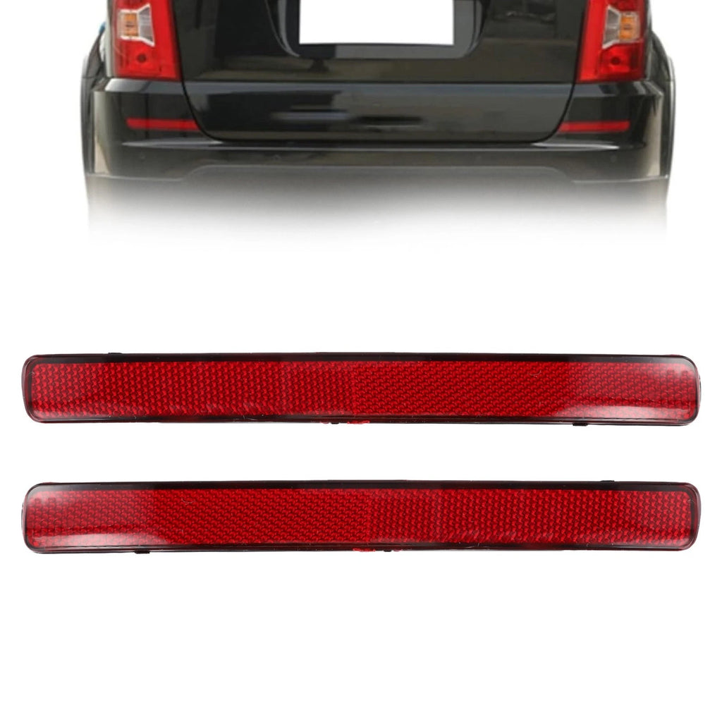 Pair Rear Bumper Reflectors for Ssangyong Rexton (2006–2017) & Kyron (2007–2011)