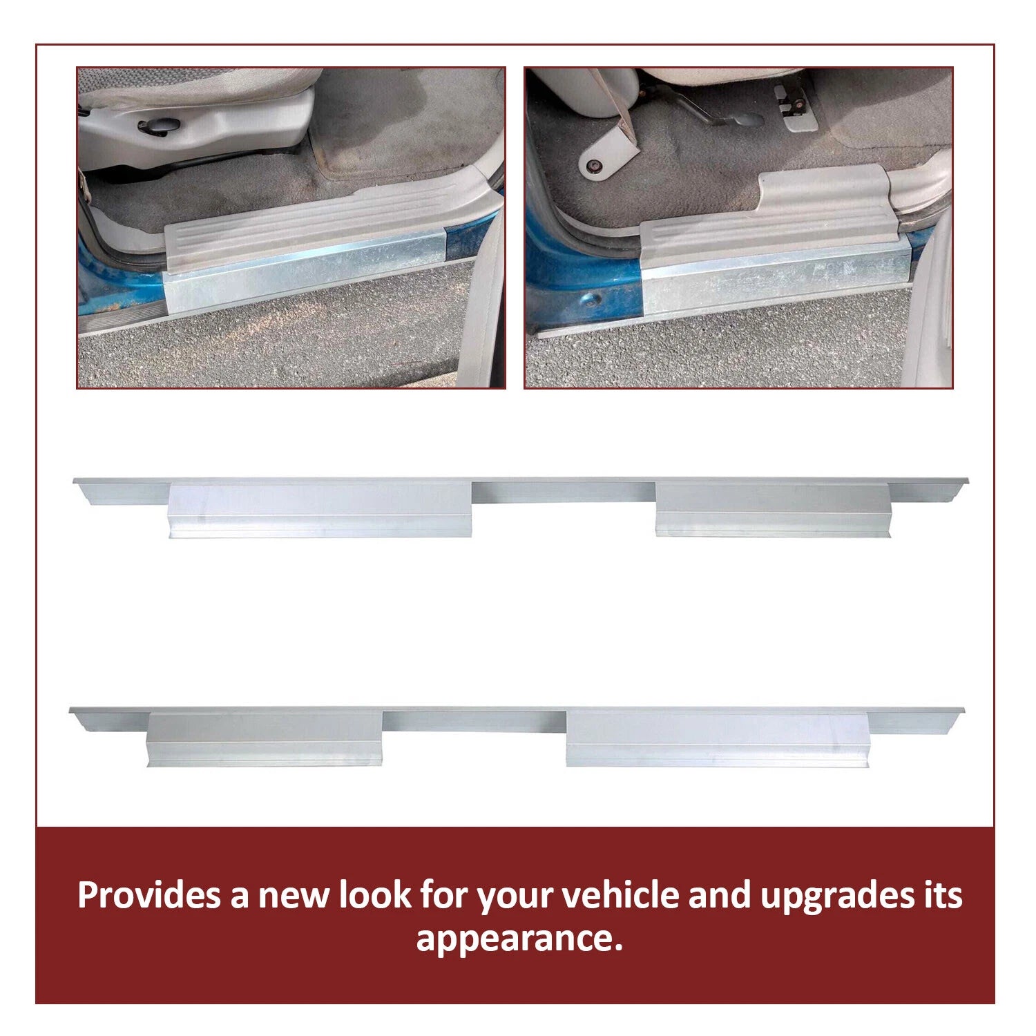 Outer Rocker Panels for Ford F-150 Crew Cab (2001–2003)