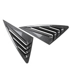 Rear Window Louvers Cover for Audi Q3 F3 Sportback (2019-2024) Carbon Look