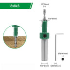 Countersink Step Drill Bit for Solid Wood Pine Birch Plywood MDF