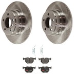 2X Brake Disc and Pad Kit for BMW X5 Series (E53)