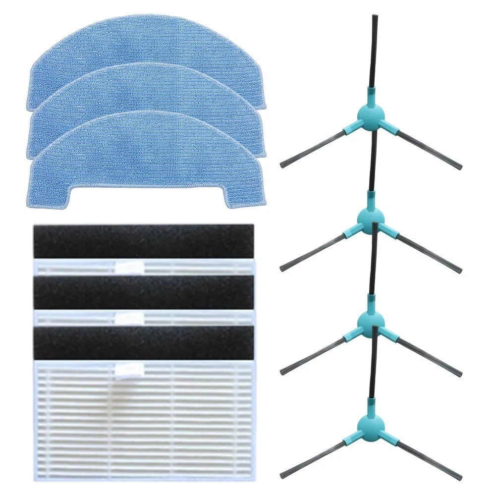 Replacement Mop Pads and Filters for Ultenic T10 Lite (2021–2023)