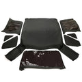 Black Soft Top with Tinted Windows for Jeep Wrangler TJ (1997–2006)