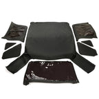 Black Soft Top with Tinted Windows for Jeep Wrangler TJ (1997–2006)