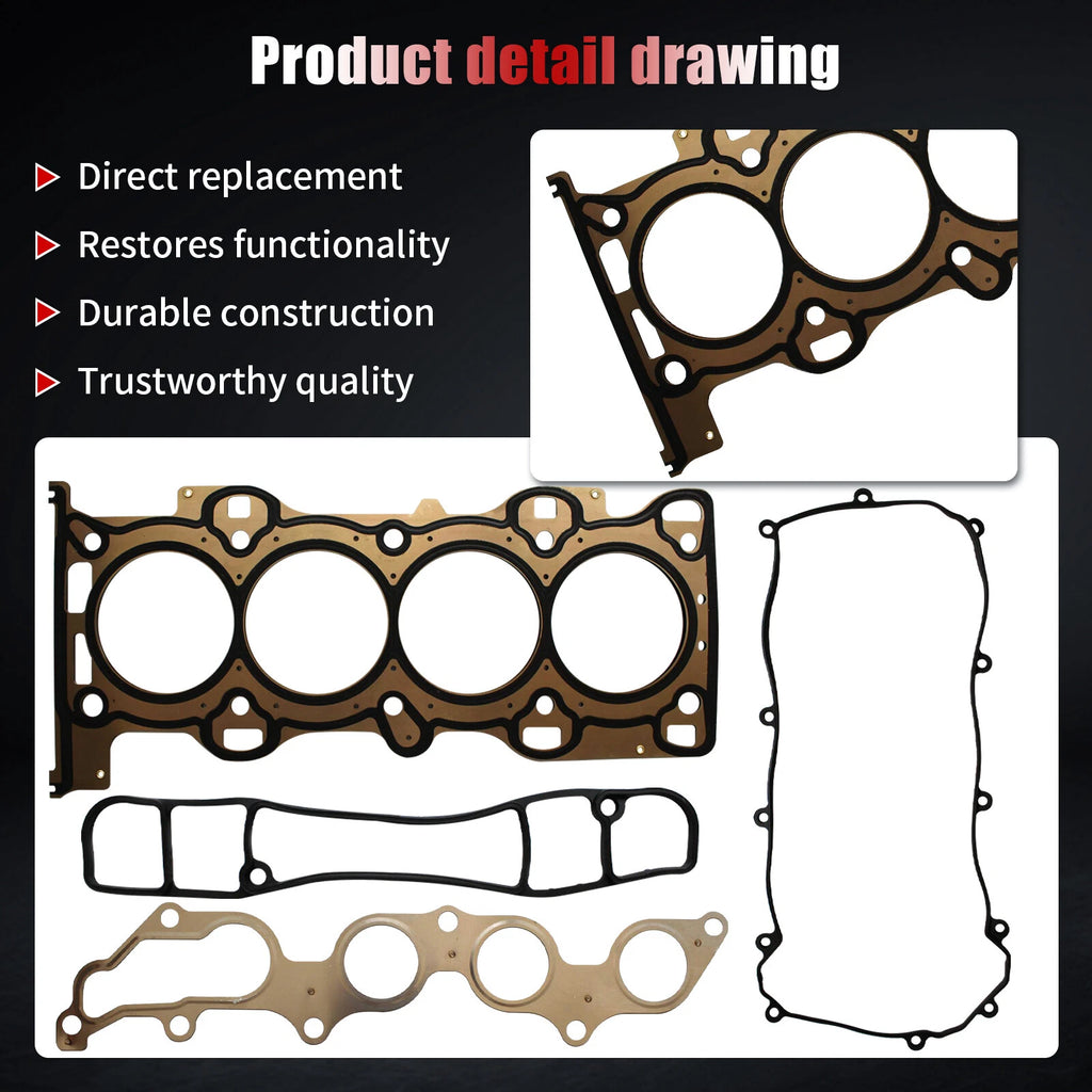 Head Gasket Set for Ford Ranger Escape Mazda Tribute Mercury Mariner (2001–2009)