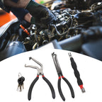 3Pcs Electrical Disconnect Pliers with 8 Terminal Removal Tools for Cars