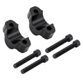 20 mm Aluminum Handlebar Risers for Yamaha Tenere 700 (2019–2023) - Black