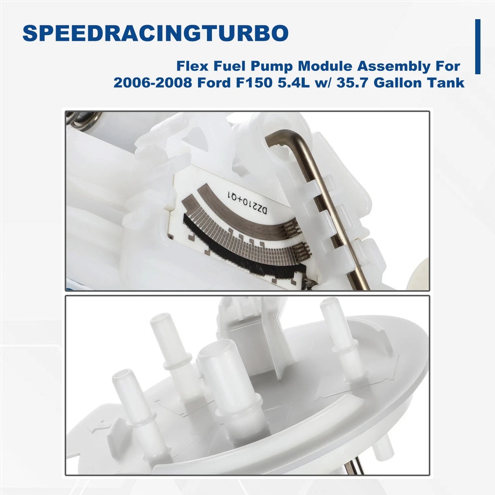 Flex Fuel Pump Module Assembly for Ford F150 (2006–2008) 5.4L 35.7 Gallon Tank