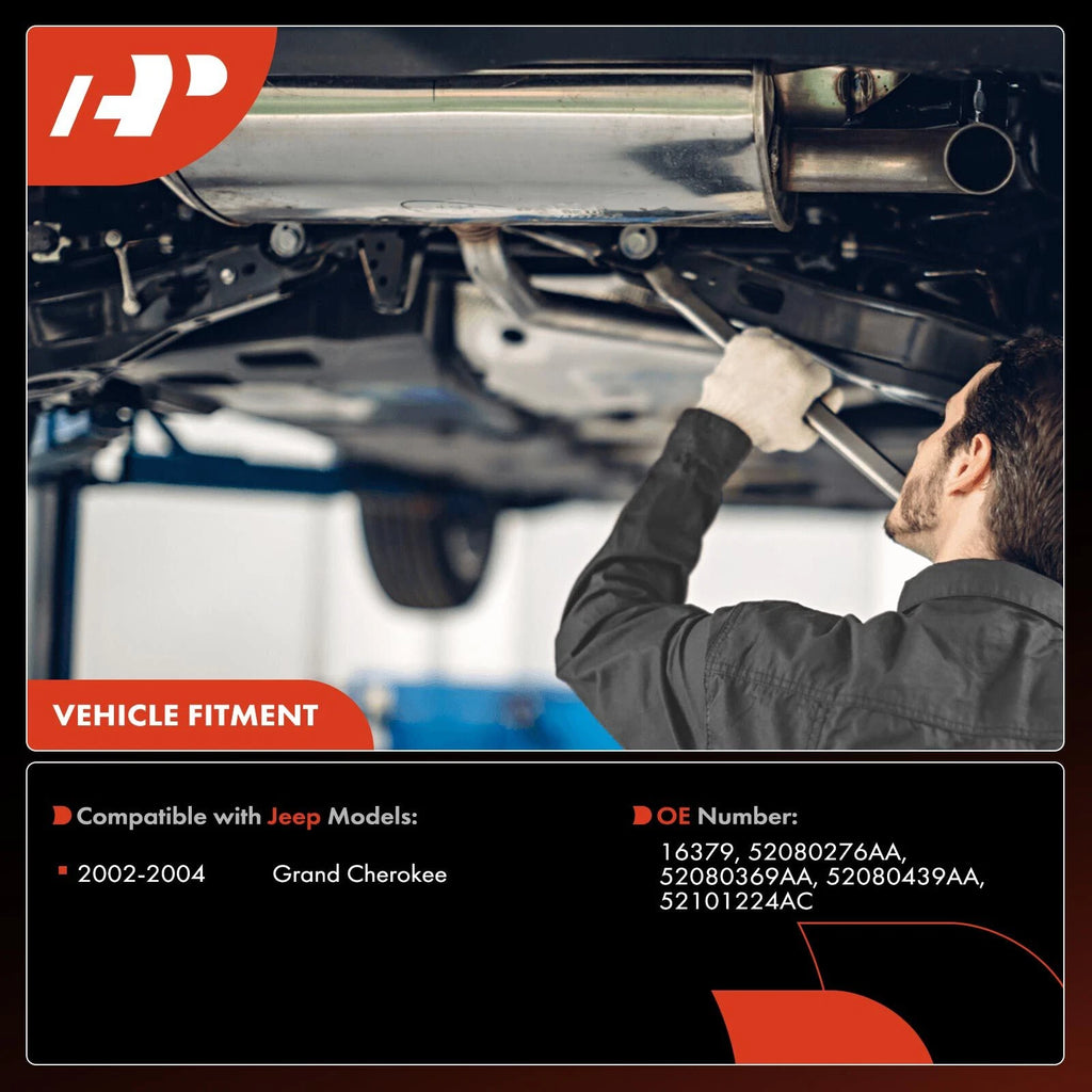 Steel Catalytic Converter for Jeep Grand Cherokee (2002–2004)