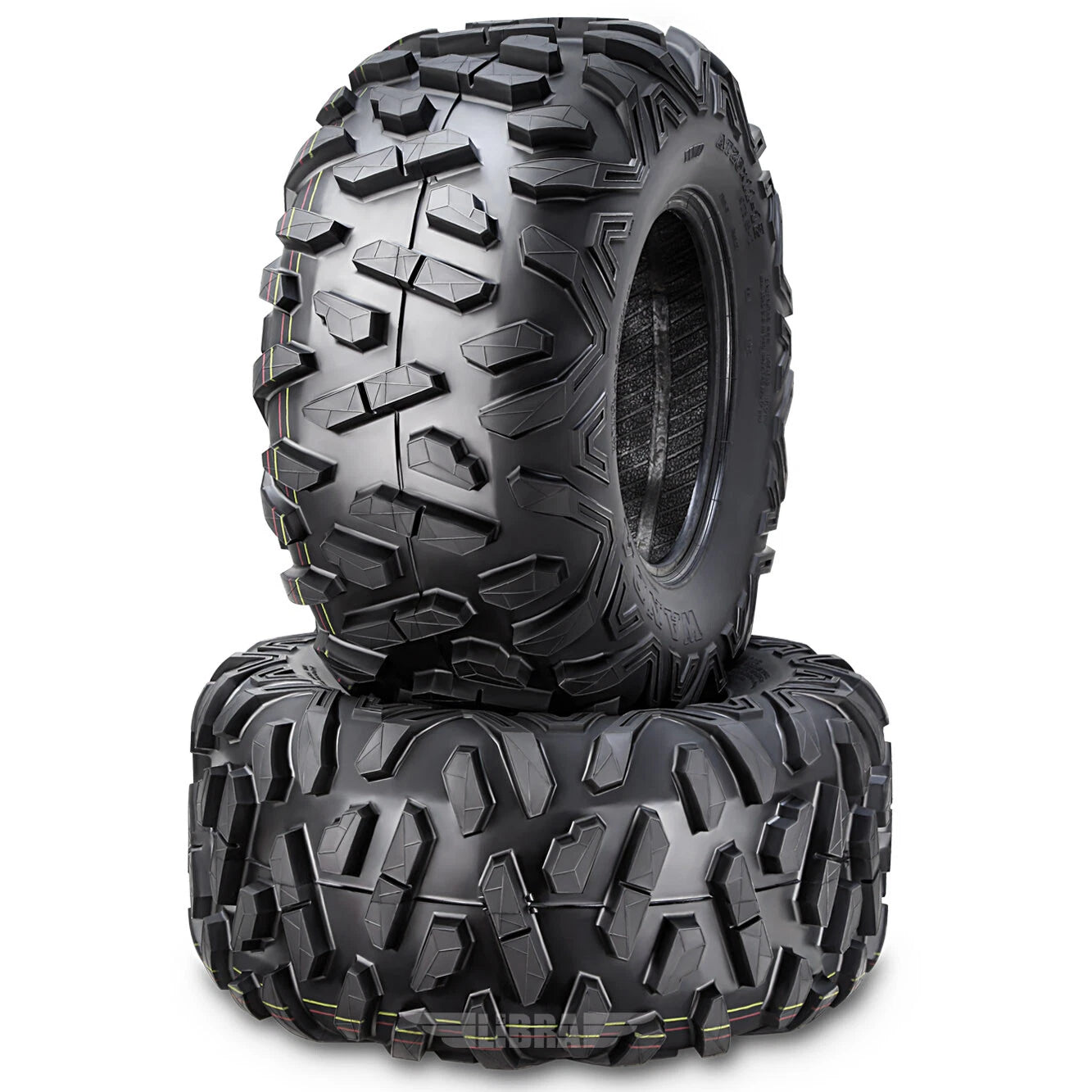 2X 27x11-14 ATV Tire Set for Can-Am Commander E (2014–2015) Bighorn Style
