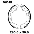 Rear Brake Shoes Set for Nissan Pathfinder R50 1995-2005 4X4 V6 VG33E 3.3L Drum