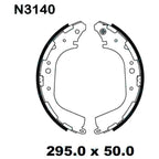 Rear Brake Shoes Set for Nissan Pathfinder R50 1995-2005 4X4 V6 VG33E 3.3L Drum