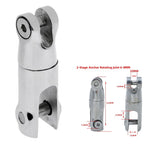 316 Stainless Steel Rotating Anchor Connector for Marine Chains (6mm, 7mm, 8mm)