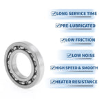 Deep Groove Ball Bearing 30x55x9mm for Scooter Skateboard (P0)