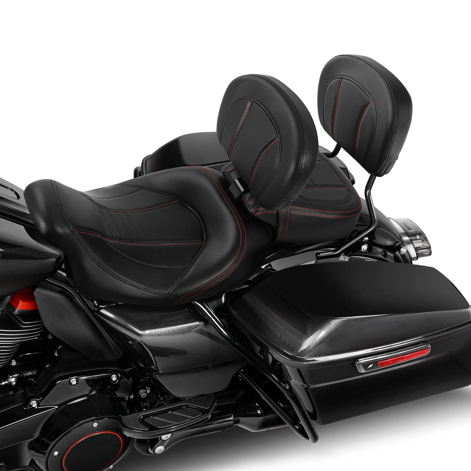 Low-Profile Backrests for Harley CVO Road Glide (2009–2023)