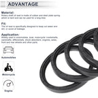 Set of 5 Oil Seal Rotary Shaft Seal Nitrile Rubber 90x105x12mm