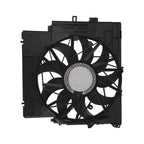 Cooling Fan Assembly for BMW X3/X4 2.0L/3.0L (2011–2018) 17427560877, 17427593847