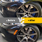 Set of 2 Amber Bumper Reflectors for BMW 5 Series F10 (2011–2016)