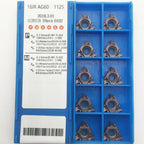 10pcs 16IR AG60 CNC Carbide-Insert Lathe Threading Inserts (16IR 3/8)