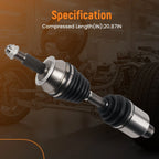 Set of 2 CV Axle Shafts for Dodge Dakota Durango (2001–2003)