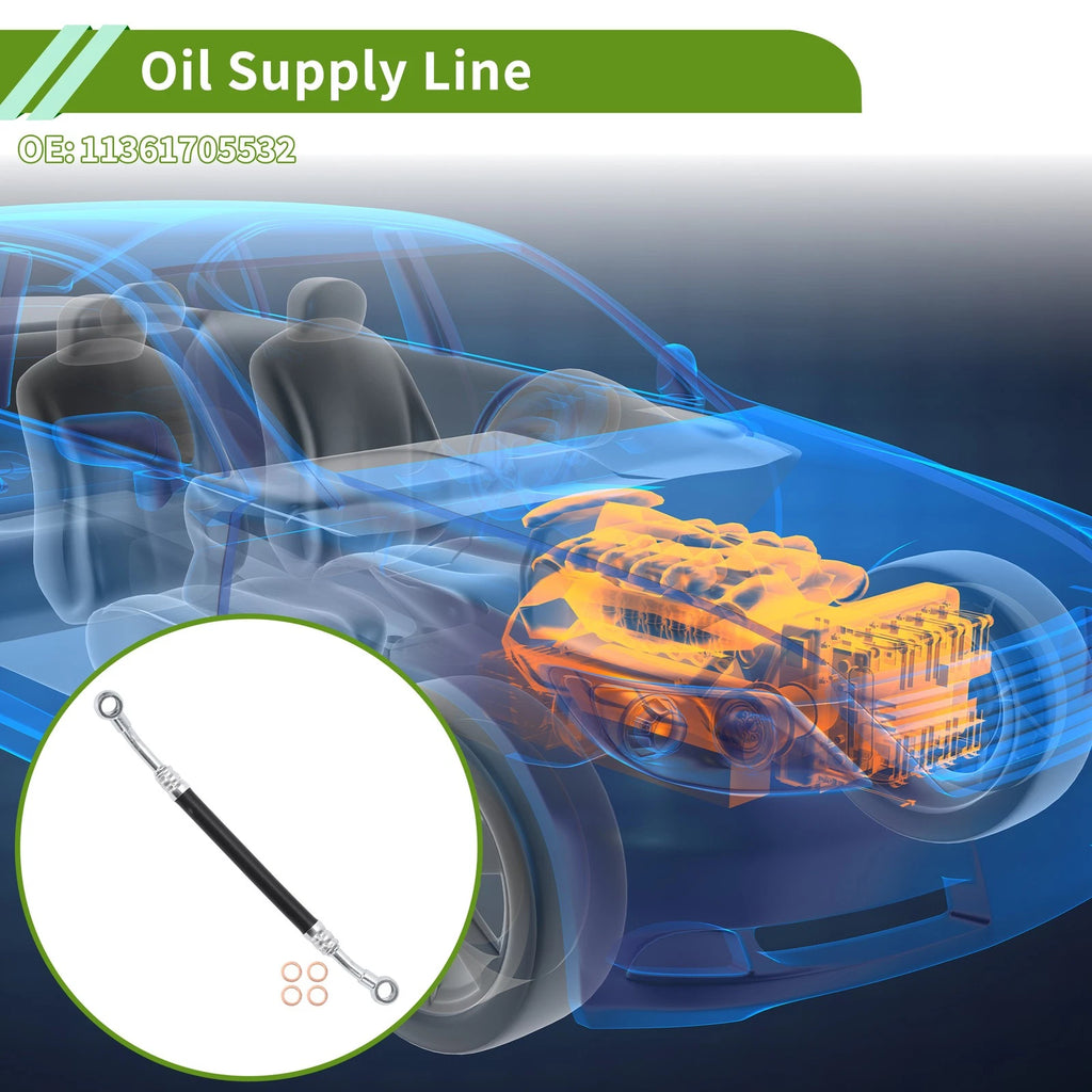 Oil Line for BMW E36 E46 E39 Z3 Z4 M50 M52 S52 (1992–2006) No. 11361705532
