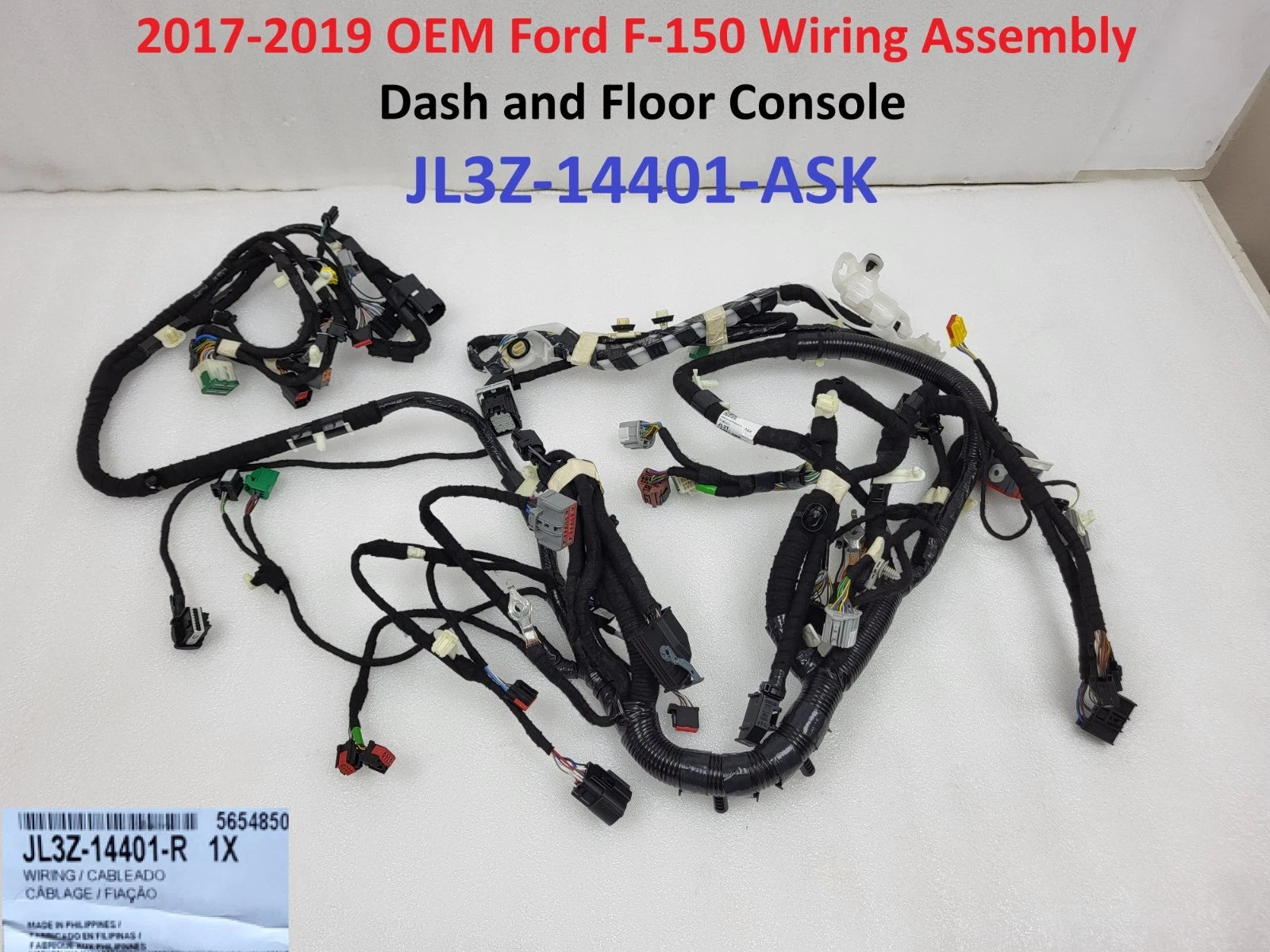 Wiring Assembly for Ford F-150 (2017–2019) JL3Z-14401-ASK