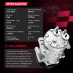 A/C Compressor for International Harvester 4900 7100 5000 (1994–1998) CO 4815C