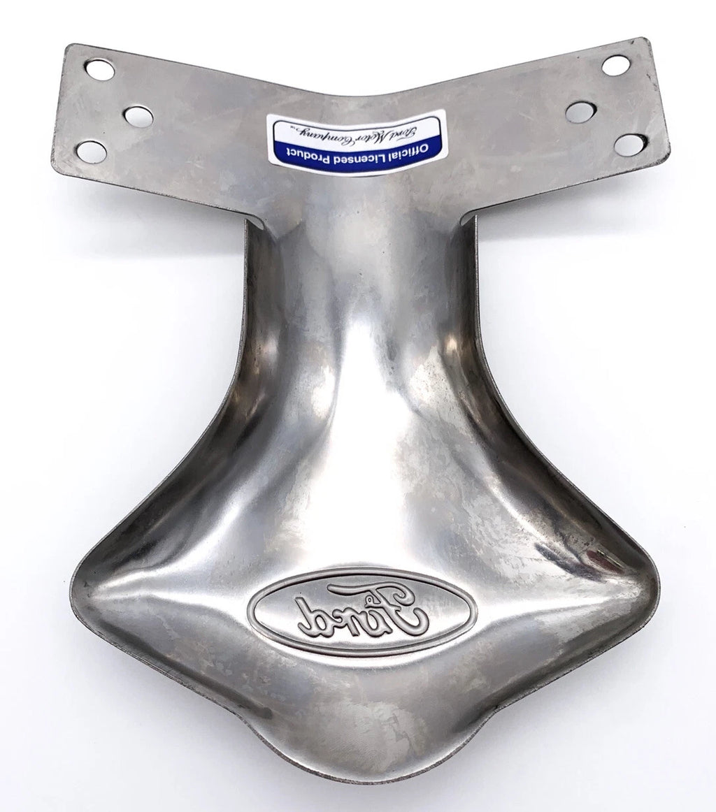 Stainless Steel Exhaust Tail Pipe Deflector Shield for Ford Oval Script (2011–2020)
