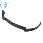 Set of 2 Carbon Front Lip Spoilers for Tesla Model Y (2020–2024)