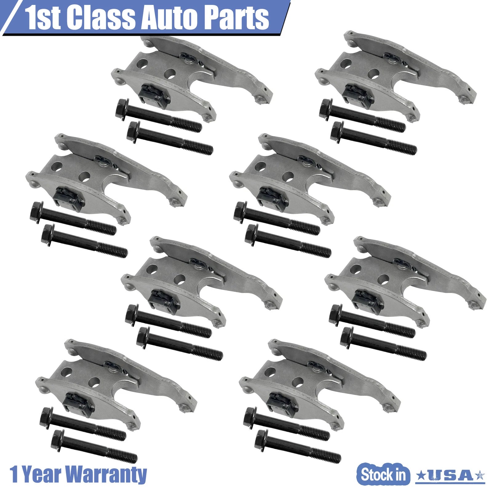 Set of 8 Intake Exhaust Rocker Arm Carriers for Ford Super Duty (2008–2010)