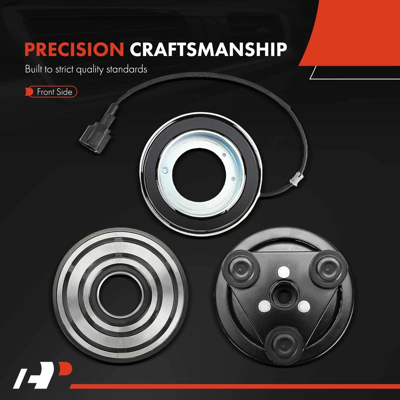 A/C Compressor Clutch Kit for Nissan Frontier, Suzuki Equator (2005-2017)