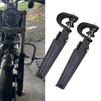 2Pcs Footpegs U Clamp 1"~1-1/4" for Harley Heritage Softail FLST