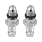 Front Mount Cylinder Bleed Fitting for 3/8" Compression 9/16"-24