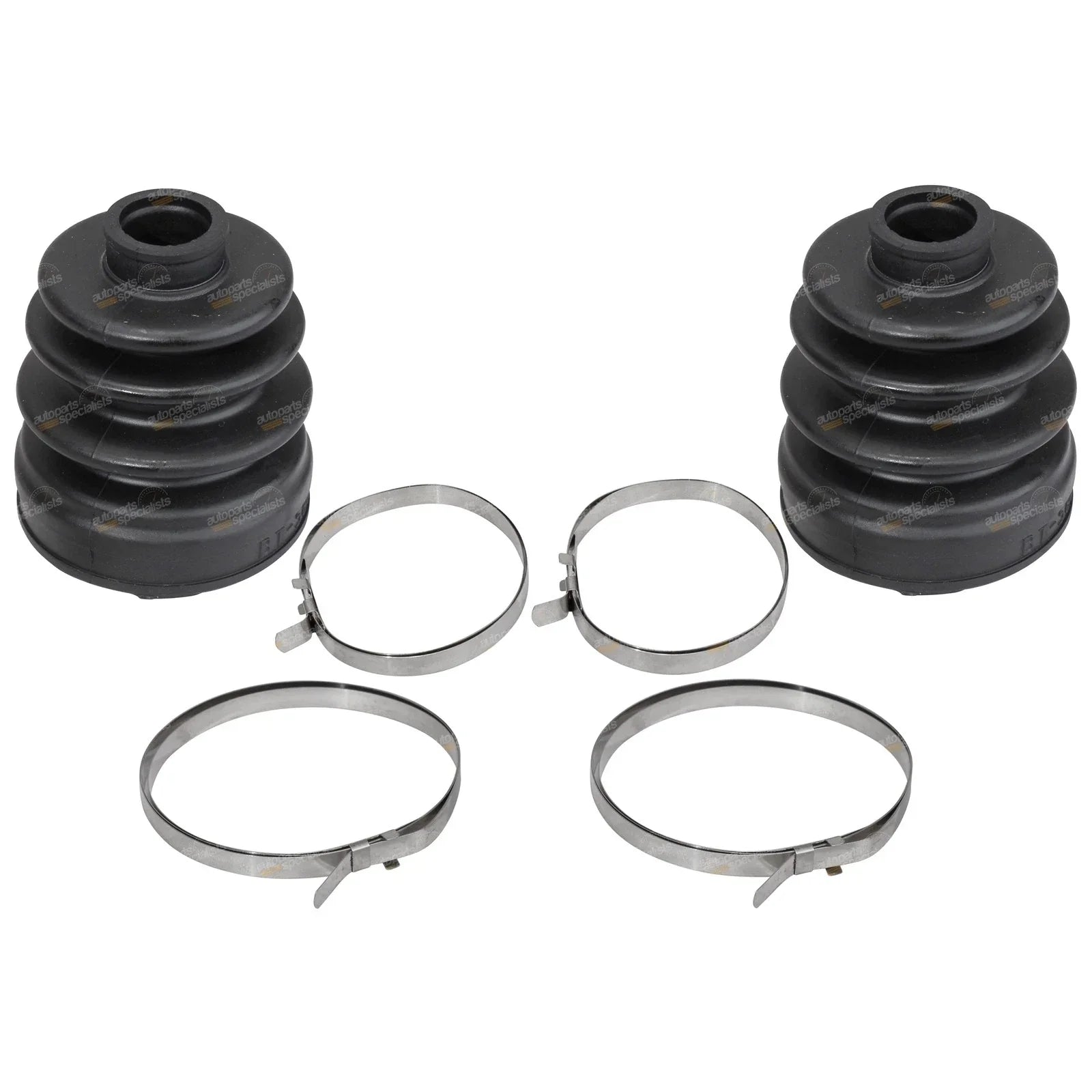 Inner Left & Right CV Boot Kit WD WF 4cyl 1.5L B5 Auto for Festiva (1997-2000)