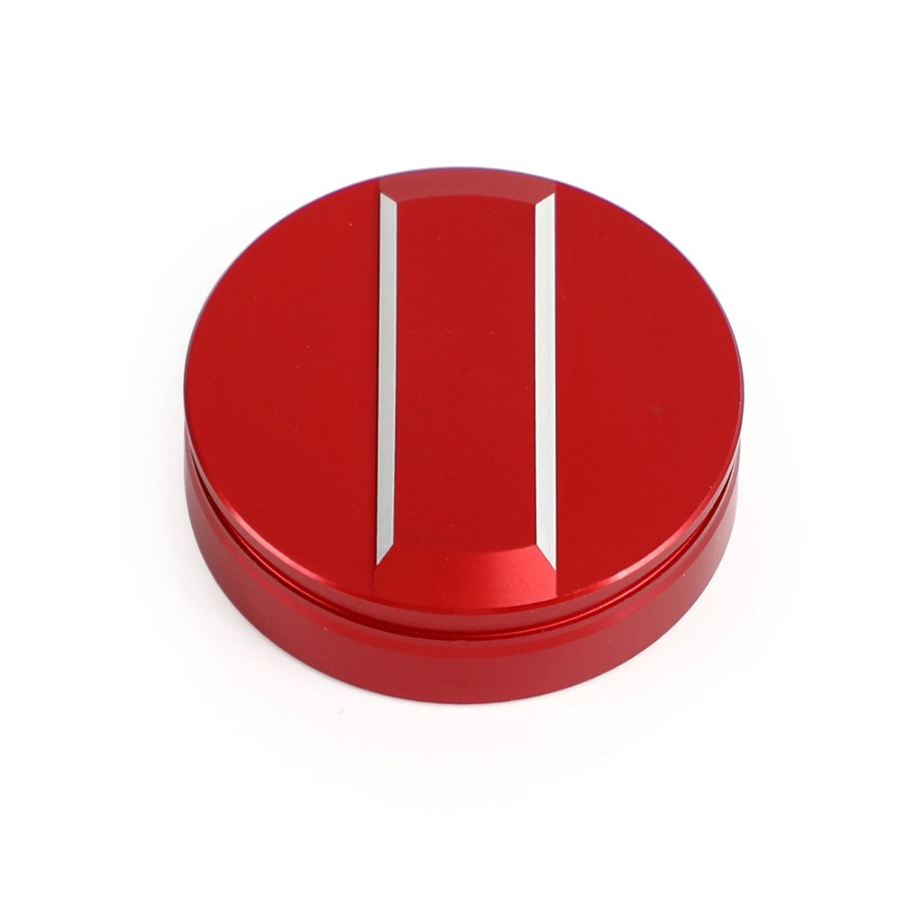 CNC Rear Brake Fluid Reservoir Cover Red for Ducati Monster 937 1100 1200 S (2021–2023)