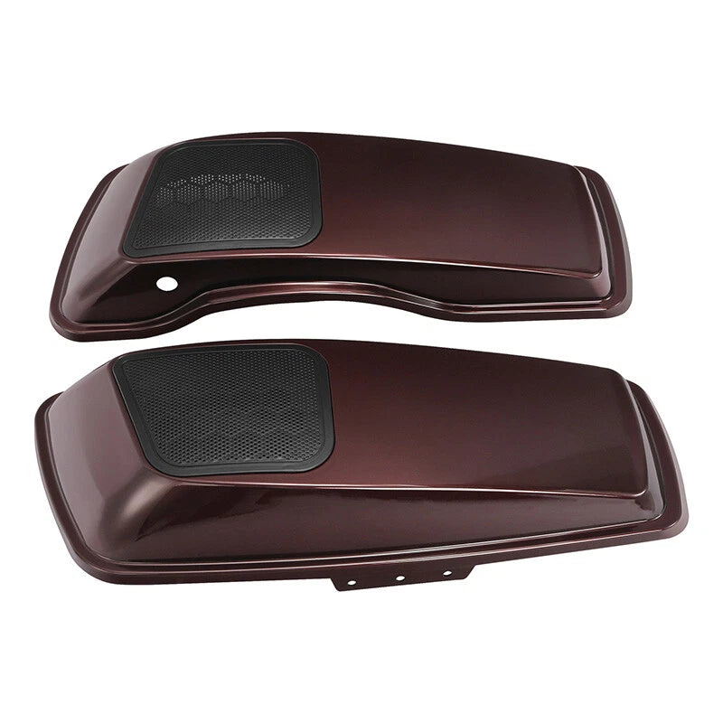6x9" Saddlebag Speaker Lids for Harley Touring Glide (2014–2024) Twisted Cherry