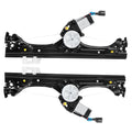 Set of 2 Window Regulators with Motor for Fiat 500 (2012–2019)
