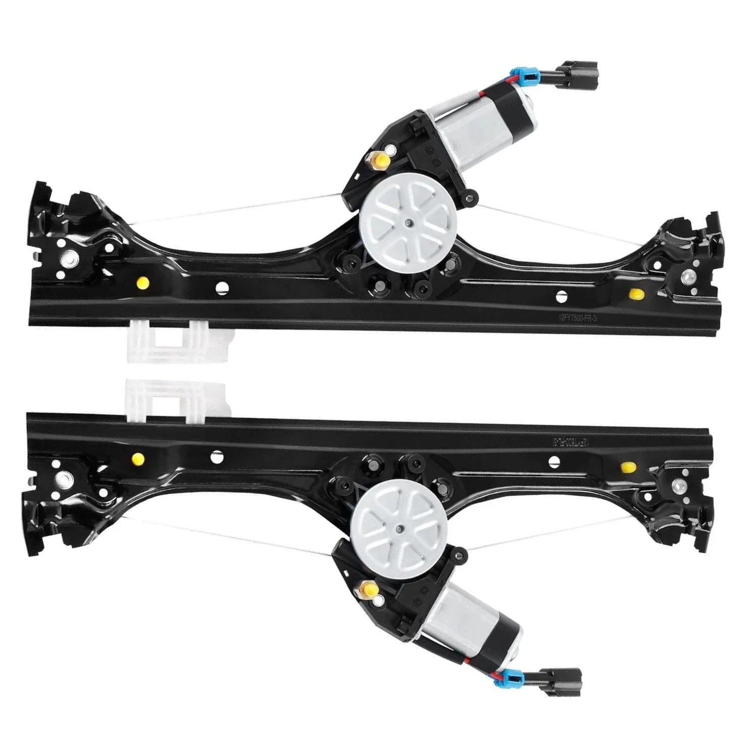 Set of 2 Window Regulators with Motor for Fiat 500 (2012–2019)