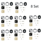 Set of 8 Carburetor Rebuild Kit K15-WJ for Stihl MS660 MS650 064 066