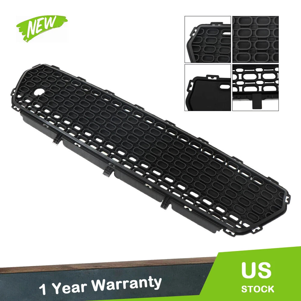 Front Upper Grille Replacement for Kia Soul (2014–2016) Black Painted