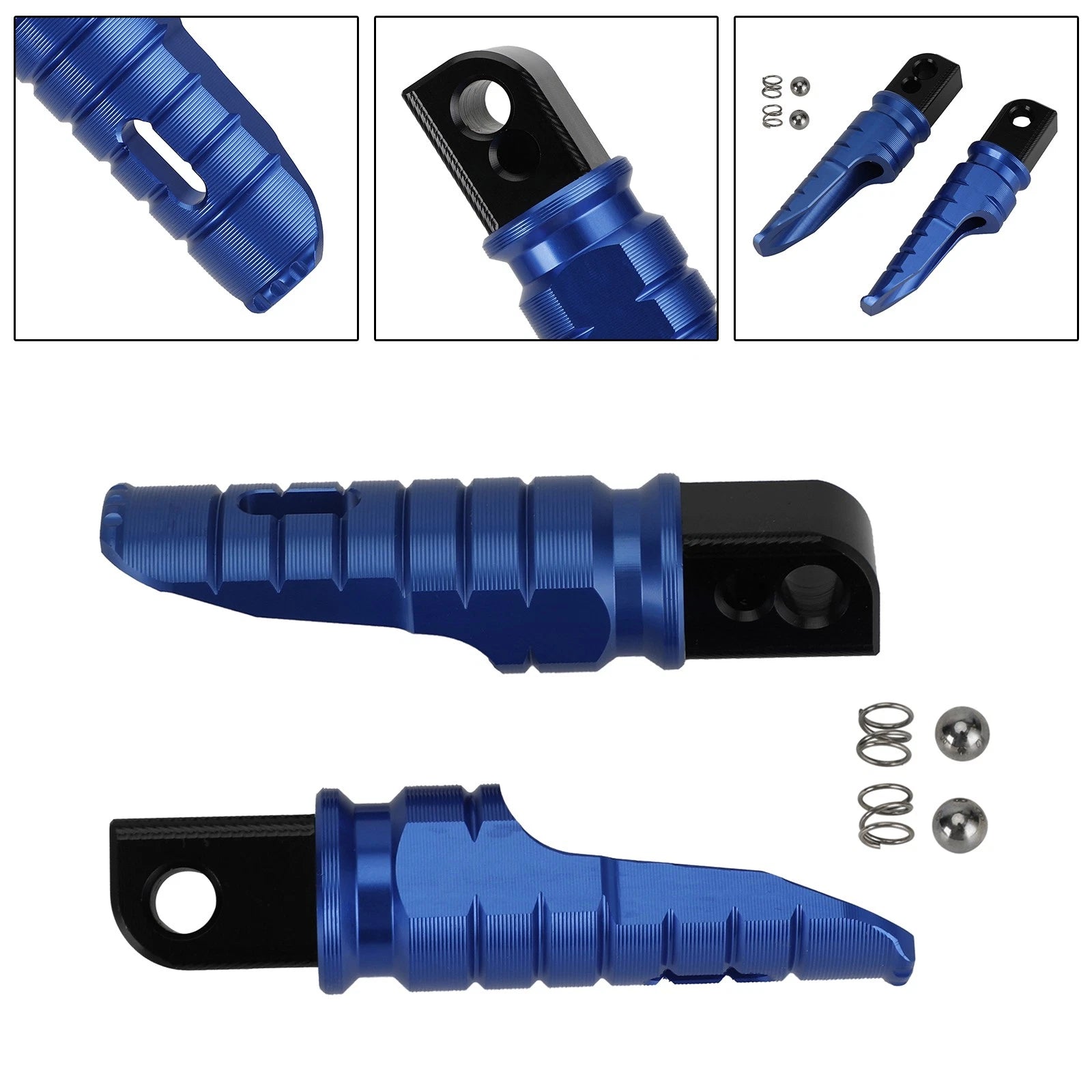 Rear Footrests Foot Pegs for Suzuki GSX-S125/150, GSX-R125/150, GW250 (2018–2022)