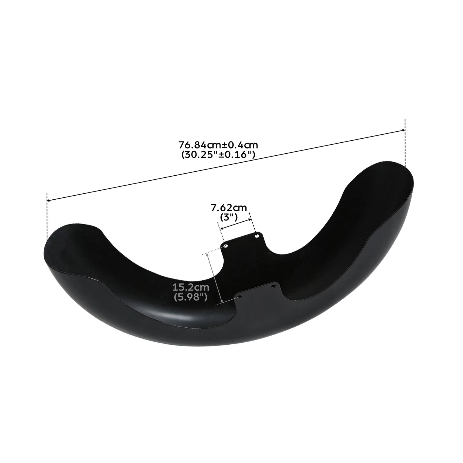 23" Wrap Front Fender for Harley Touring Ultra Street Road Glide (2014–2023)