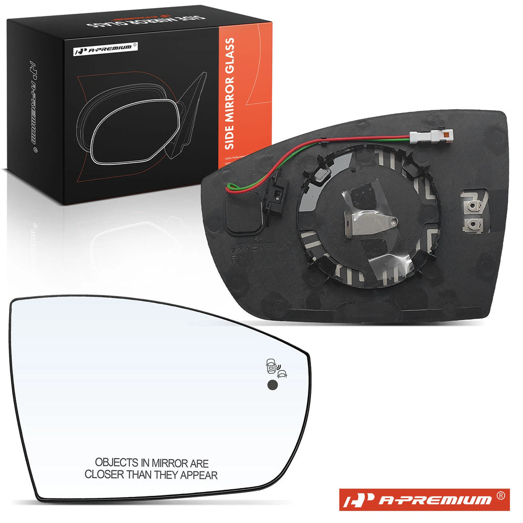 Heated Blind Spot Passenger Power Mirror Glass for Ford Escape
