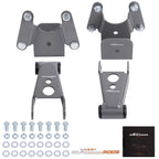 4" Rear Drop Lowering Kit Shackle Hanger for Dodge Ram Charger (1976–1990)
