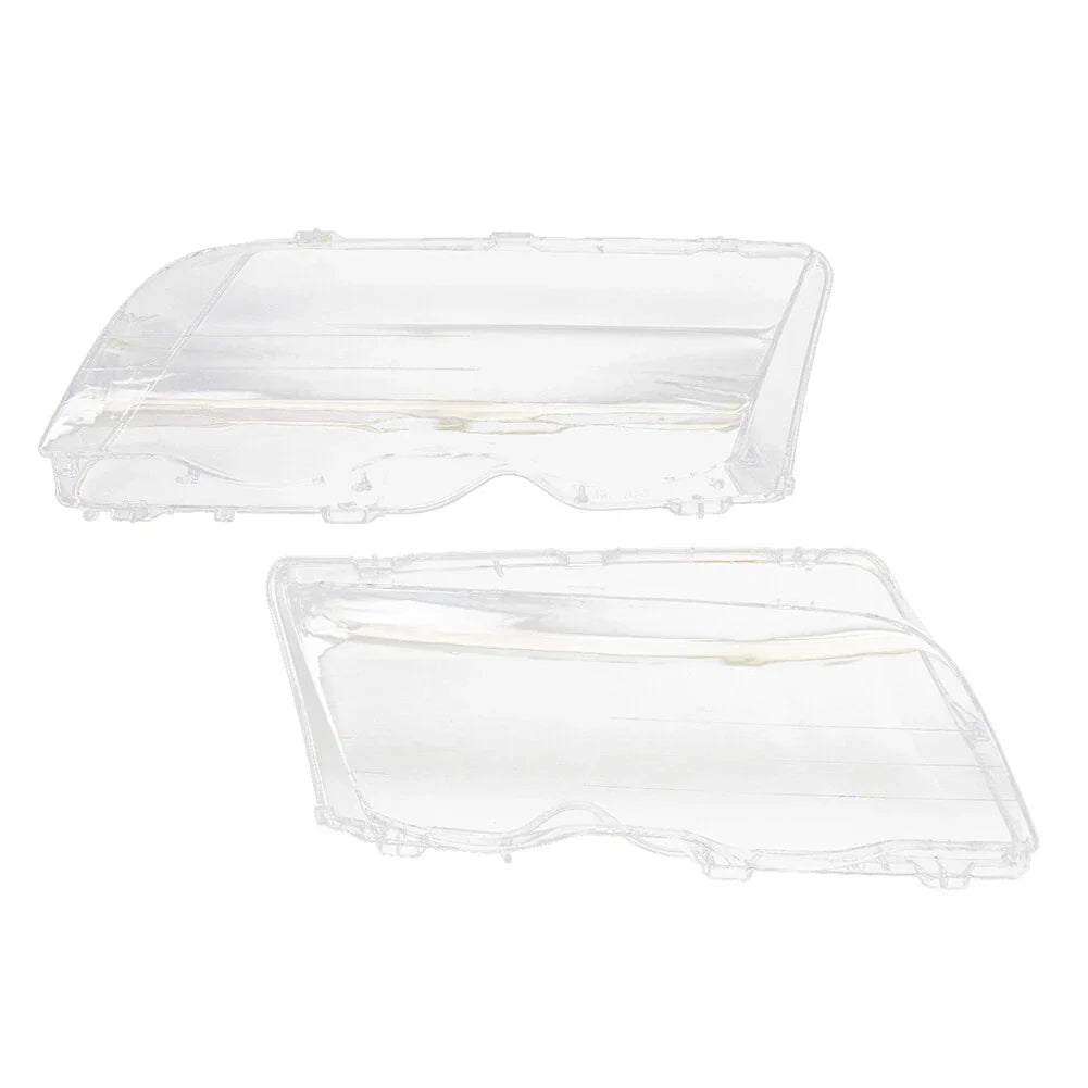 Transparent Front Headlight Lens Cover for BMW 3 Series E46 Sedan (98-01)
